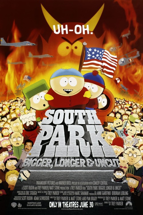 South Park: Bigger, Longer & Uncut poster