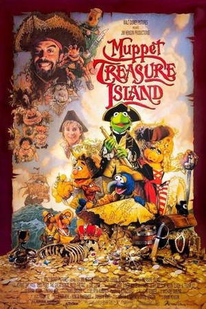 Muppet Treasure Island poster