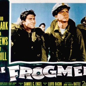 THE FROGMEN, Harvey Lembeck, Dana Andrews, 1951, TM and copyright ©20th Century-Fox Film Corp. All Rights Reserved