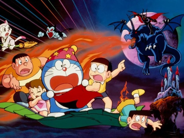 Doraemon Nobita no Makai Daibōken Poster