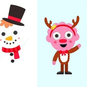 super simple learning snowman clipart