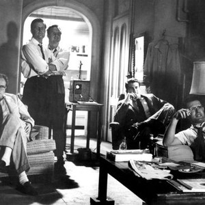 THE BACHELOR PARTY, E.G. Marshall, Phillip Abbott, Jack Warden, Don Murray, Larry Blyden,  1957