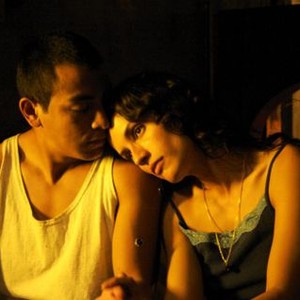 SLEEP DEALER, from left: Luis Fernando Pena, Leonor Varela, 2008. ©Maya Entertainment