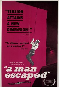Poster for A Man Escaped