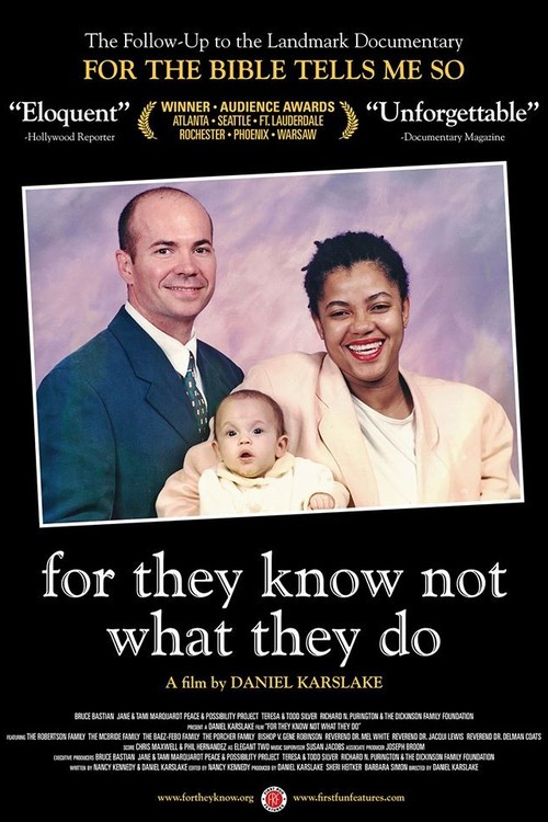 For They Know Not What They Do poster