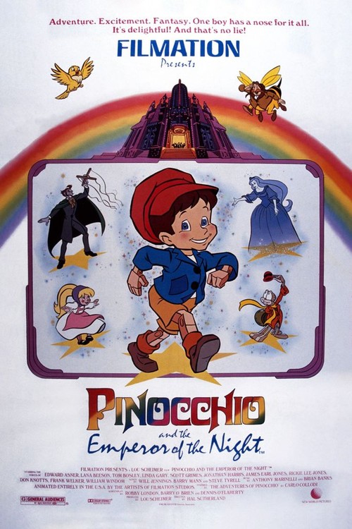 Pinocchio and the Emperor of the Night poster