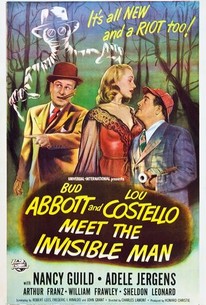 Abbott and Costello Meet the Invisible Man poster