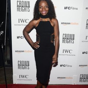 Marsha Stephanie Blake at arrivals for Amazon Studios' and IFC Films' CROWN HEIGHTS Premiere, Metrograph, New York, NY August 15, 2017. Photo By: Eli Winston/Everett Collection