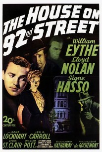 The House on 92nd Street poster