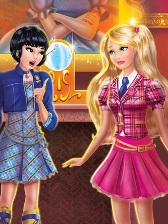 Barbie movies school on sale