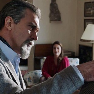 THE MUSIC OF SILENCE, (AKA LA MUSICA DEL SILENZIO), FROM LEFT: ANTONIO BANDERAS, STEFANIA ORSOLA GARELLO, TOBY SEBASTIAN, 2017. © AMBI GROUP
