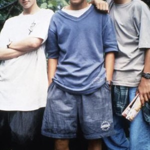 THE BOYS CLUB, from left: Devon Sawa, Dominic Zamprogna, Stuart Stone, 1997, © Allumination Filmworks