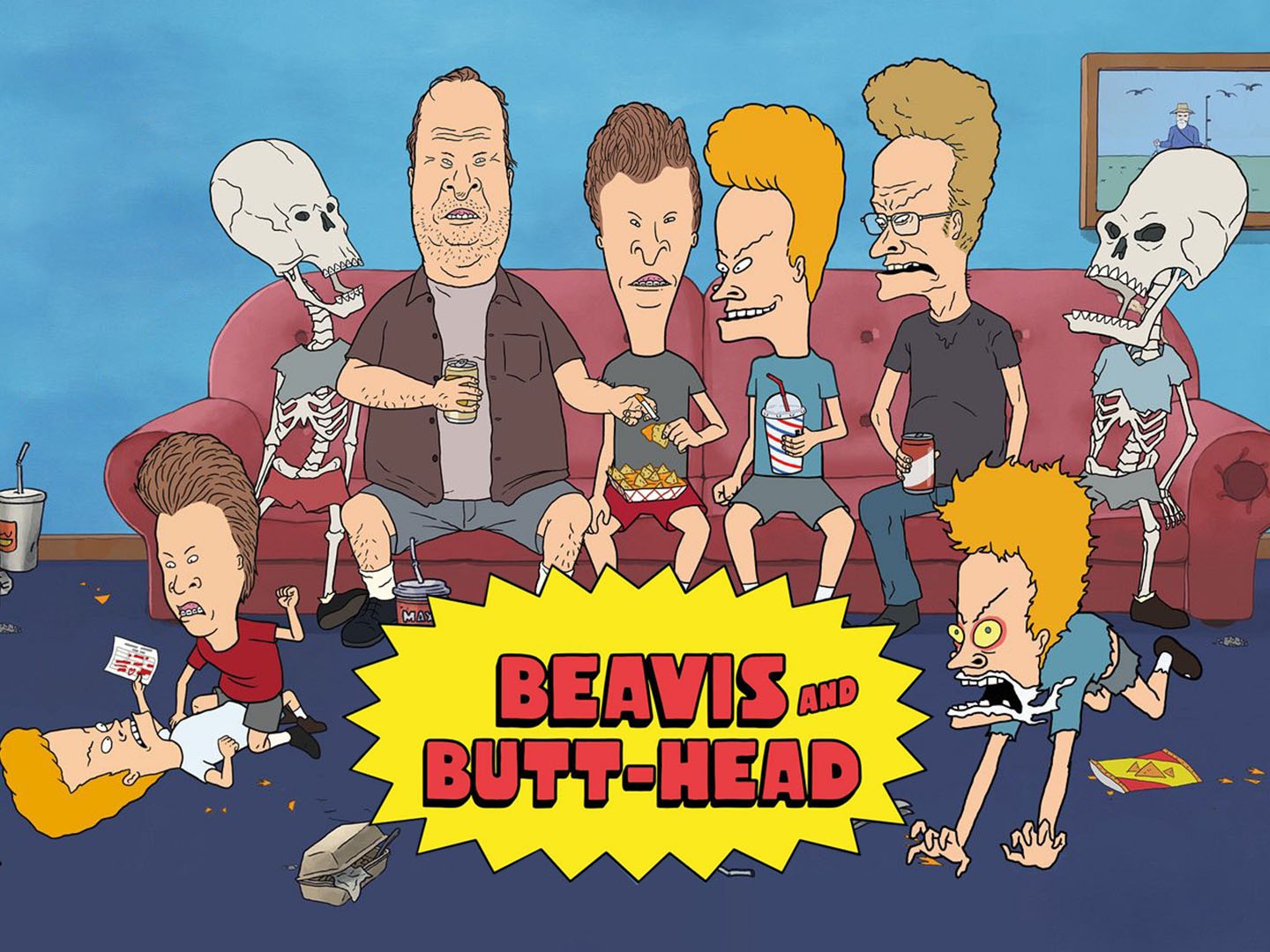 No. 19 Beavis and Butt-head フィギュア カエル付き