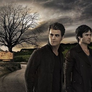  Damon and Stefan Salvatore Vampire Diaries Drawing