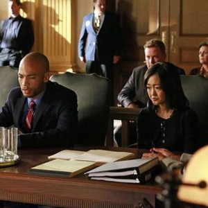 How To Get Away With Murder, Kendrick Sampson (L), Amy Okuda (R), 'It's Time to Move On', Season 2, Ep. #1, 09/24/2015, ©ABC