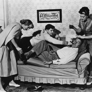 THE LIFE OF RILEY, Meg Randall, Lanny Rees, William Bendix, Rosemary DeCamp, 1949
