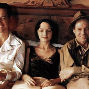 HENRY AND JUNE, from left: Richard E. Grant, Maria de Medeiros, Fred Ward, 1990. ©Universal Pictures
