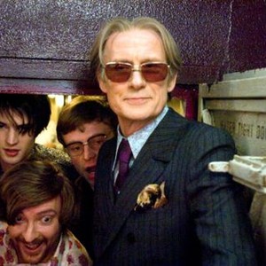 PIRATE RADIO, (aka THE BOAT THAT ROCKED), Tom Sturridge (top left), Rhys Darby (front left), Will Adamasdale (back, center), Bill Nighy (right), 2009. ©Focus Features