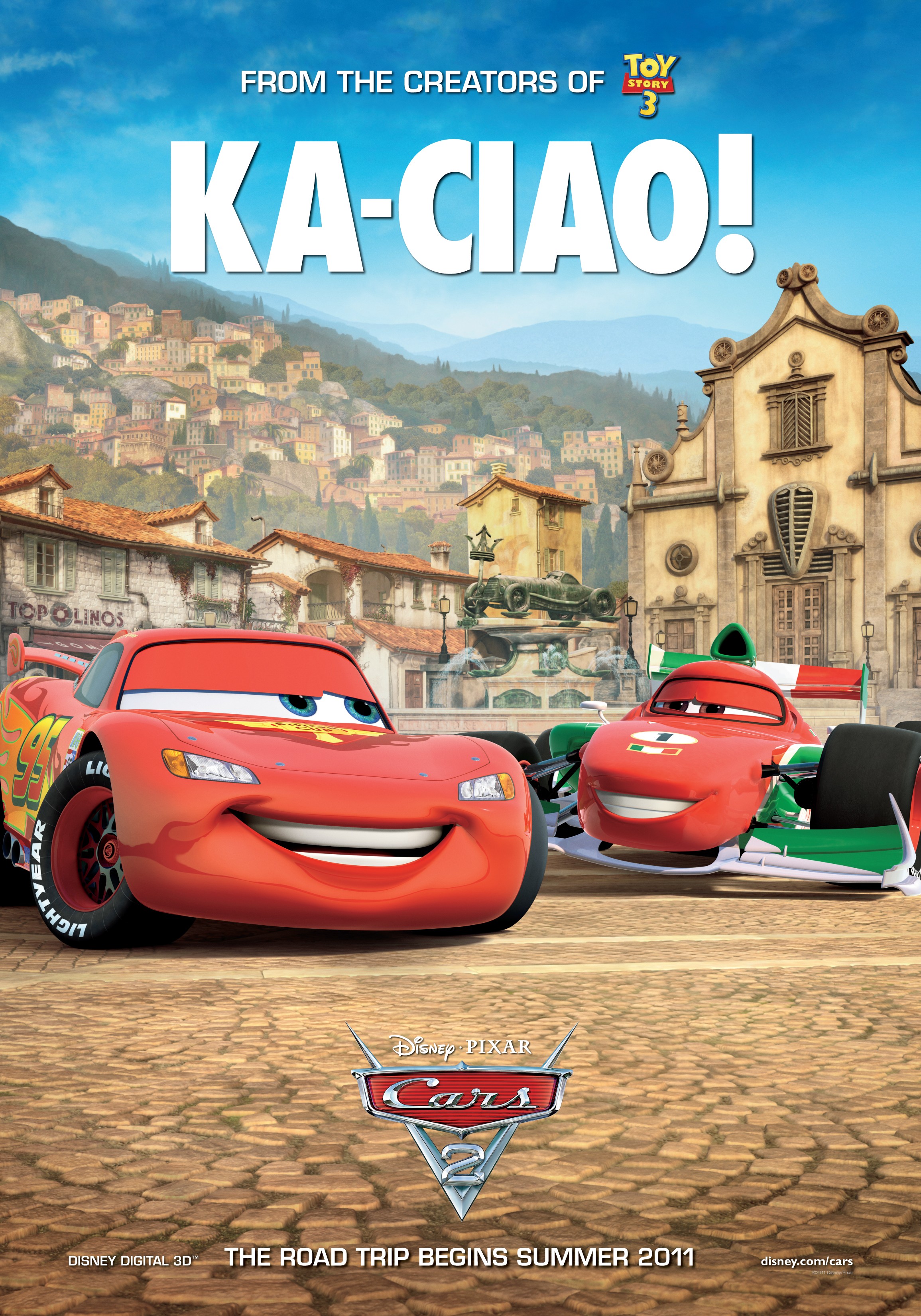 Pixar sales cars 2