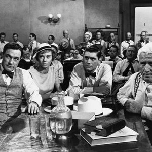 INHERIT THE WIND, Gene Kelly, Donna Anderson, Dick York, Spencer Tracy, 1961