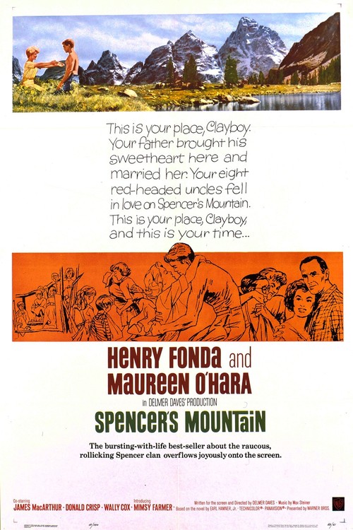 Spencer's Mountain poster