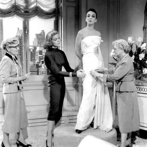 DESIGNING WOMAN, second from left: Lauren Bacall, 1957