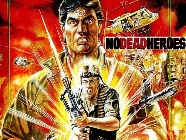 炸裂!No Dead Heroes (1986) VHS 復習のヒーロー