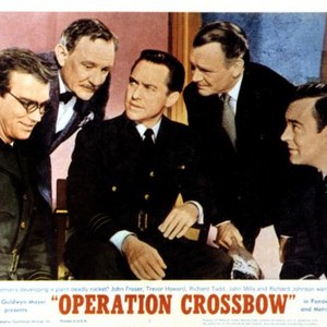 OPERATION CROSSBOW, Trevor Howard, Richard Johnson, John Mills, 1965