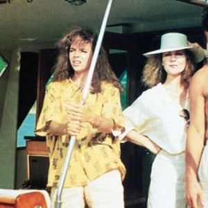 HOT PURSUIT, from left: Dah-ve Chodan, Wendy Gazelle, Shelley Fabares, Monte Markham, 1987, © Paramount