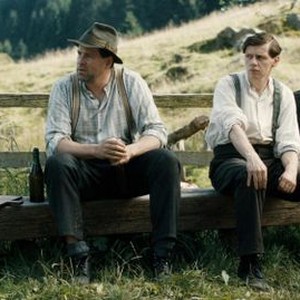 ENDE DER SCHONZEIT, (aka CLOSED SEASON), from left: Hans-Jochen Wagner, Christian Friedel, 2012. ©Farbfilm Verleih