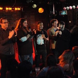Comedy Underground with Dave Attell, Joe DeRosa (L), Jay "Big Jay" Oakerson (C), Dave Attell (R), ©CC