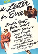 A Letter for Evie poster image