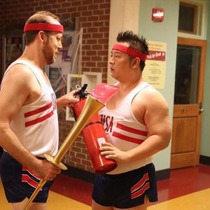 Suburgatory, Evan Arnold (L), Rex Lee (R), 'The Witch of East Chatswin', Season 2, Ep. #2, 10/24/2012, ©ABC