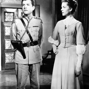 FLAME OVER INDIA, (aka NORTHWEST FRONTIER), from left: Kenneth More, Lauren  Bacall, 1959, TM and Copyright (c) 20th Century-Fox Film Corp.  All Rights Reserved