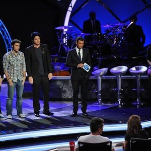American Idol, Danny Gokey, Allison Iraheta, Ryan Seacrest, Adam Lambert, Matt Giraud, Kris Allen, Season 8, 1/13/2009, ©FOX