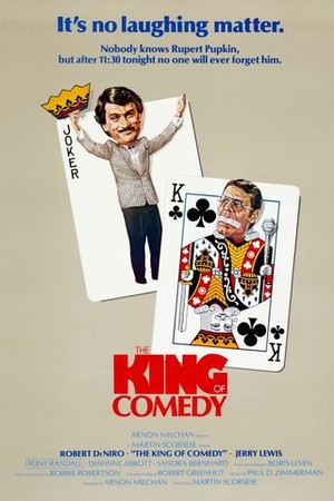 The King of Comedy poster