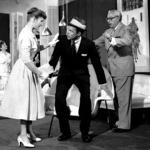 THE TENDER TRAP, Debbie Reynolds, Frank Sinatra, Benny Rubin, 1955