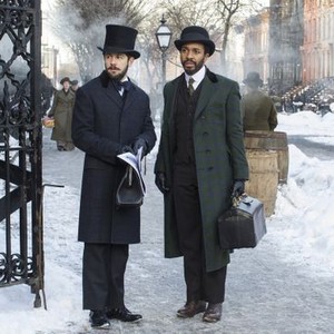 The Knick, Michael Angarano (L), André Holland (R), 'You're No Rose', Season 2, Ep. #2, 10/23/2015, ©HBOMR
