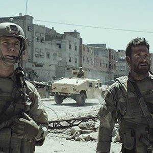 (L-R) Jake McDorman as Ryan Job and Bradley Cooper as Chris Kyle in "American Sniper."