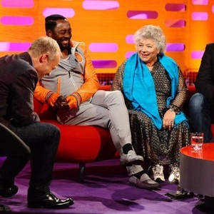 The Graham Norton Show, Miriam Margolyes (L), Greg Davies (R), 06/02/2007, ©BBCAMERICA