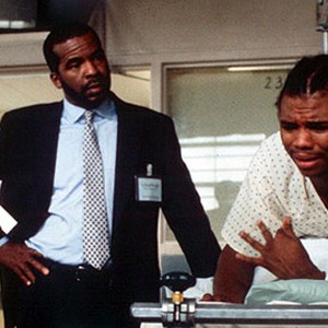 David Alan Grier as Detective Jenkins and De'Aundre Bonds as J.J., the neighborhood car thief he catches in MGM's 3 Strikes photo 13