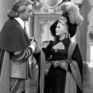 THE THREE MUSKETEERS, Vincent Price, Lana Turner, 1948