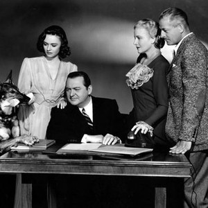 EYES IN THE NIGHT, Donna Reed, Edward Arnold, Ann Harding, Reginald Denny, 1942