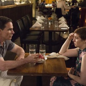 Girls, Peter Scolari (L), Lena Dunham (R), 'Season 5', 02/21/2016, ©HBOMR