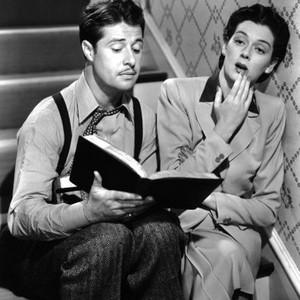 THE FEMININE TOUCH, Don Ameche, Rosalind Russell, 1941