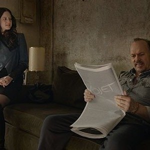 Andrea Riseborough as Laura and Michael Keaton as Riggan Thomson in "Birdman." photo 3