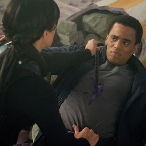 Almost Human, Gina Carano (L), Michael Ealy (R), 'Unbound', Season 1, Ep. #9, 02/03/2014, ©FOX