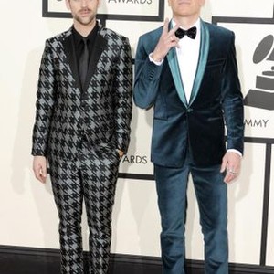 Macklemore, Ryan Lewis at arrivals for The 56th Annual Grammy Awards - ARRIVALS, STAPLES Center, Los Angeles, CA January 26, 2014. Photo By: Charlie Williams/Everett Collection