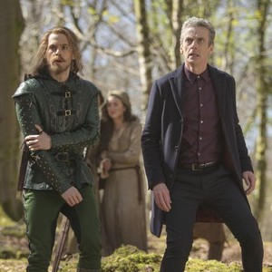 Doctor Who, Season 8, Episode 3, Robin (Tom Riley) and the Doctor (Peter Capaldi)
