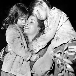 DESPERATE SEARCH, from left: Linda Lowell, Jane Greer, Lee Aaker, 1952